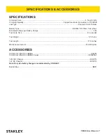 Preview for 7 page of Stanley PBD600 User Manual