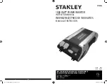 Preview for 1 page of Stanley PC1000S Instruction Manual