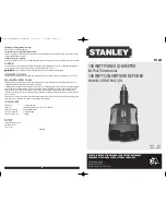 Stanley PC1A09 Instruction Manual предпросмотр