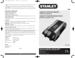 Stanley PC509 Instruction Manual preview