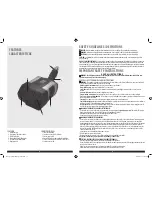 Предварительный просмотр 2 страницы Stanley PCA120 Instruction Manual