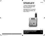 Stanley PI120PSCA Instruction Manual предпросмотр