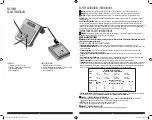 Предварительный просмотр 2 страницы Stanley PI120PSCA Instruction Manual