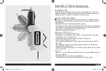 Предварительный просмотр 2 страницы Stanley PIUSB Instruction Manual