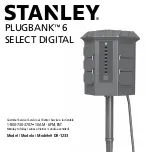 Preview for 1 page of Stanley PLUGBANK 6 Manual