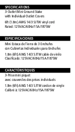 Preview for 5 page of Stanley PLUGBANK MINI DR-1248 User Manual