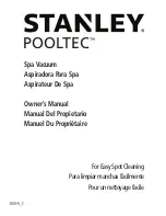 Stanley PoolTec Owner'S Manual preview