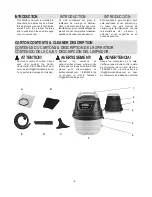 Preview for 5 page of Stanley PORTABLE WET/DRY VACUUM Owner'S Manual