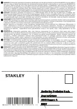 Предварительный просмотр 24 страницы Stanley Power 120 User Manual