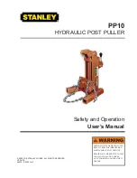 Stanley PP10 User Manual preview