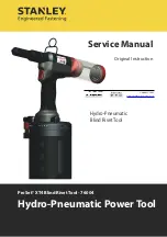 Предварительный просмотр 1 страницы Stanley ProSet XT4 Service Manual