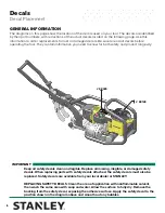 Preview for 16 page of Stanley RD60 Operator'S Manual