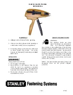 Preview for 1 page of Stanley RINGER9/16 Instructions