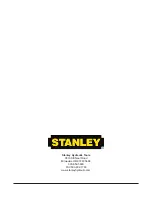 Предварительный просмотр 40 страницы Stanley RW30110 User Manual