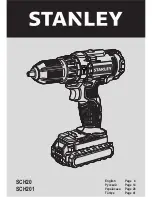 Stanley SCH20 User Manual preview