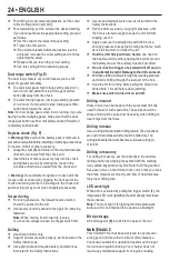 Preview for 24 page of Stanley SCH201C2K Instruction Manual