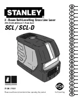 Stanley SCL-D Instructions Manual preview