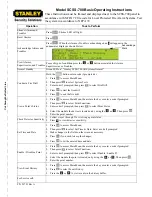 Preview for 253 page of Stanley SCSS-700 Installation & Operation Manual