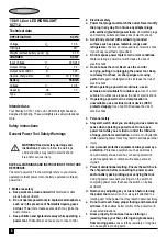 Предварительный просмотр 4 страницы Stanley SCT12 Manual