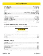 Preview for 14 page of Stanley SD67 User Manual