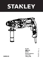 Предварительный просмотр 1 страницы Stanley SDS-PLUS SHR263K Manual