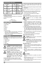 Предварительный просмотр 28 страницы Stanley SG6115 Instruction Manual