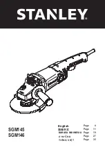 Предварительный просмотр 1 страницы Stanley SGM145 Original Instructions Manual