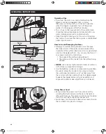 Предварительный просмотр 12 страницы Stanley SHP 1900 Assembly, Care And Use Instructions