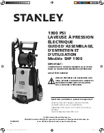 Предварительный просмотр 18 страницы Stanley SHP 1900 Assembly, Care And Use Instructions