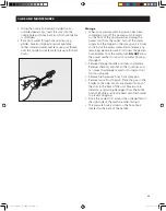 Preview for 13 page of Stanley SHP 2150 Assembly, Care And Use Instructions