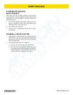 Предварительный просмотр 15 страницы Stanley SK58 User Manual