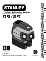 Stanley SLP3 Manual preview