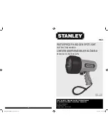 Preview for 1 page of Stanley SPQAK Instruction Manual