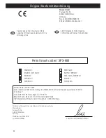 Предварительный просмотр 34 страницы Stanley SPS-900 Original Instructions Manual