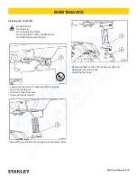 Предварительный просмотр 19 страницы Stanley SRA 68 User Manual