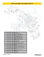 Предварительный просмотр 8 страницы Stanley SRA60 Parts Manual