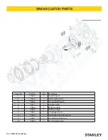 Предварительный просмотр 12 страницы Stanley SRA60 Parts Manual