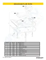 Предварительный просмотр 16 страницы Stanley SRA60 Parts Manual