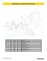 Предварительный просмотр 30 страницы Stanley SRA60 Parts Manual