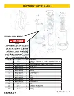 Предварительный просмотр 33 страницы Stanley SRA60 Parts Manual