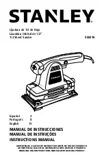 Stanley SSS310 Instruction Manual preview