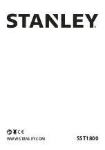 Stanley SST1800 Original Instructions Manual предпросмотр