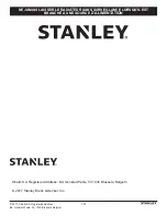 Предварительный просмотр 34 страницы Stanley ST-02-230-E Manual