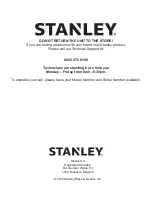 Preview for 10 page of Stanley ST-100V-GFA-E Manual