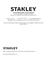 Preview for 55 page of Stanley ST-100V-GFA-E Manual