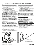 Preview for 70 page of Stanley ST-125-OFR-E Instructions Manual