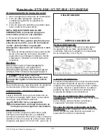 Preview for 71 page of Stanley ST-125-OFR-E Instructions Manual