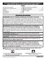 Preview for 82 page of Stanley ST-125-OFR-E Instructions Manual