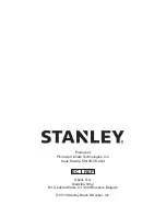 Preview for 120 page of Stanley ST-125-OFR-E Instructions Manual