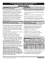 Preview for 123 page of Stanley ST-125-OFR-E Instructions Manual